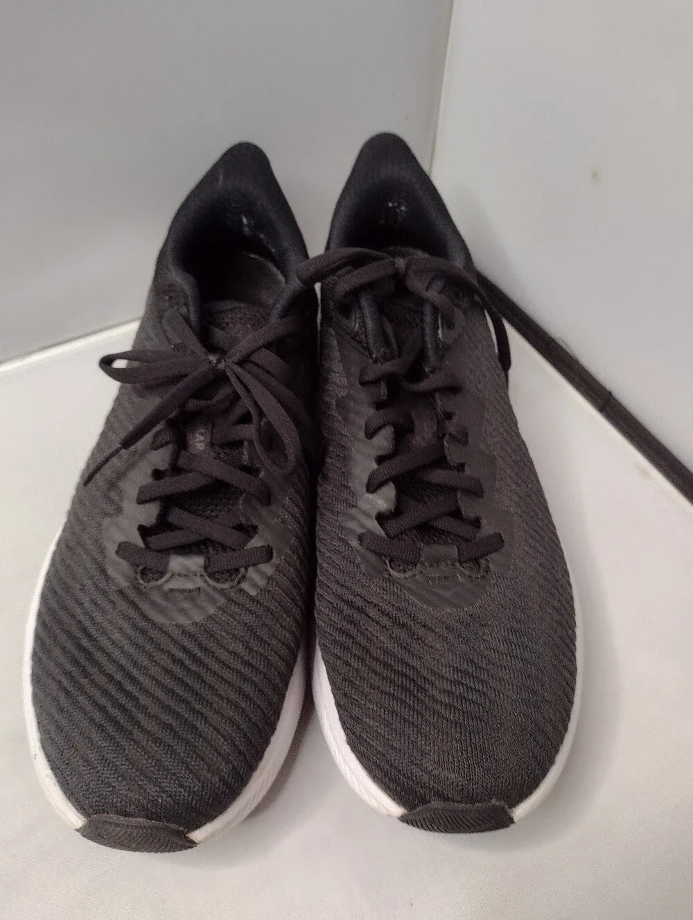 Hoka One One Solimar  Sneakers Women 9B Black Running Shoes Trail YY